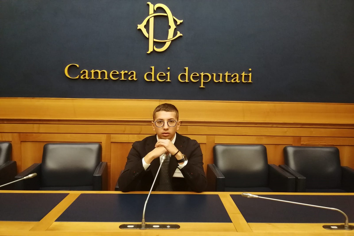 Calogero Leanza alla Camera dei Deputati come membro della Consulta dei Nebrodi